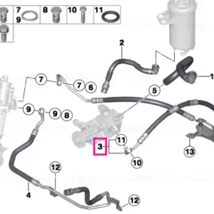 Cumpărături sigure Expansion hose - BMW