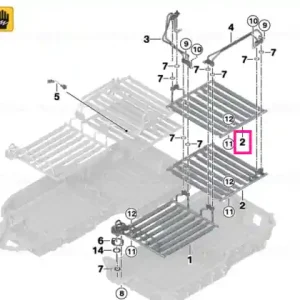 Radiator, high-volt.battery, rear LT - BMW Vezi acum