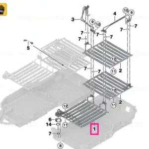 Retur gratuit Radiator high-voltage battery front SP44 - BMW