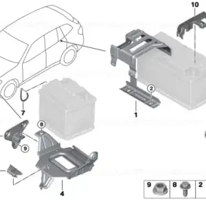 Preț redus Furtun evacuare gaze, baterie - BMW X3 G01 G08 F97 M, X4 G02 F98 M, X5 G05 G18 F95 M, X6 G06 F96 M