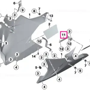 Vezi acum Suport spoiler motor spate - BMW Motorrad