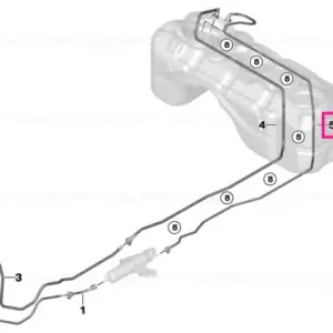 Rear fuel feed line - BMW Ofertă specială