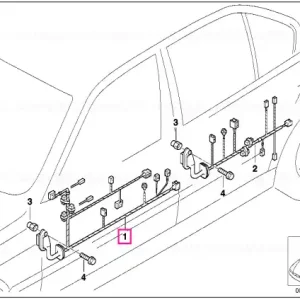 Wiring drivers side - BMW Lichidare de stoc