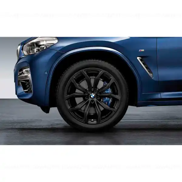 Bestseller Set roți complete de vară - Y-Spoke 695 cu anvelopa Michelin Latitude Sport 3 ZP - 245/45R20 103W XL FA / 275/40R20 106W XL RA - BMW X3/X4 G01/G02/G08