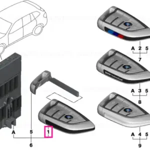 Radio remote control Basic ECE+ROW - BMW Livrare gratuită