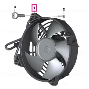 Preț mic Carcasă ventilator cu ventilator - BMW Motorrad
