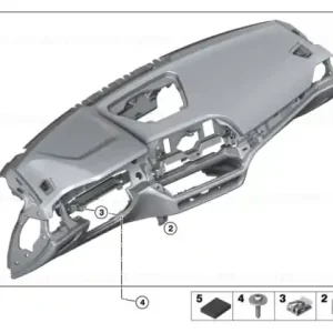 Vezi acum Instrument panel SCHWARZ/OYSTER - BMW