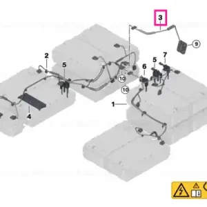 Communications wiring harness - BMW Livrare rapidă