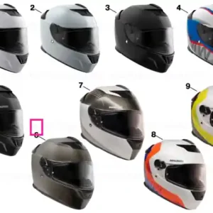 Helmet, Street X, gray matte 61/62 - BMW Motorrad Popular