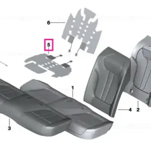 Discount Heating element basic seat left - BMW