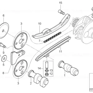 Comandă acum Șaibă D=8,4MM - BMW Motorrad