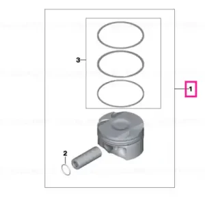 Preț mic Piston 88,99MM(0) - BMW