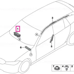 Air bag Module for passenger side - BMW Calitate înaltă