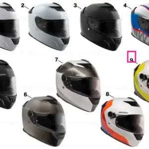 Preț redus Helmet, Street X Comp Neon 57/58 - BMW Motorrad