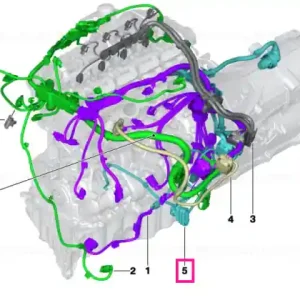wiring harness, engine trans. module - BMW Cel mai bun preț