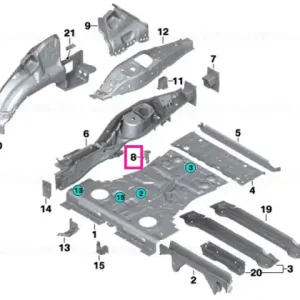 Suport cablu EDC dreapta - BMW Cumpără acum