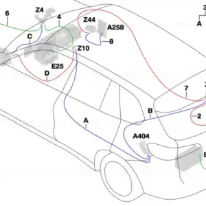 Chilipir Supply line B+ power distribution/ SBK - BMW