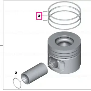 Kit reparație segmenți piston (+0,25) - BMW Noutate