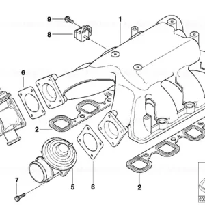 Reducere Exchange EGR valve - BMW