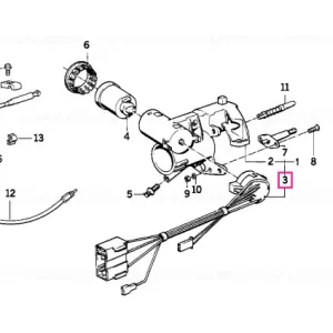 Retur ușor Ignition switch - BMW