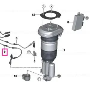 Adapter cable VDC rear left - BMW Expediere rapidă