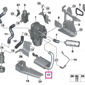 Vezi acum Exhaust pipe/muffler - BMW
