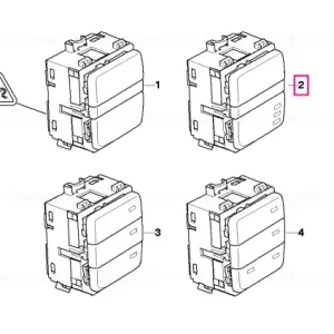 Bloc butoane selector central console - BMW Mai ieftin