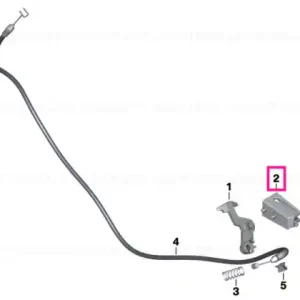 Livrare rapidă Carcasă cârlig blocare - BMW Motorrad