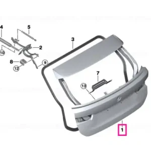 Trunk lid - BMW Ultima șansă