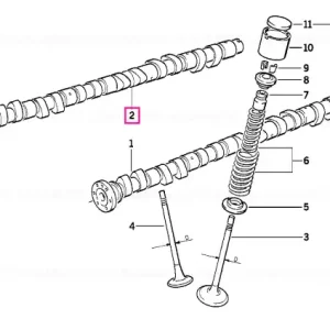 Outlet camshaft - BMW Calitate înaltă