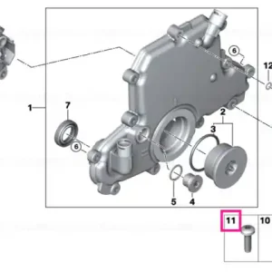 Șurub conic M6X25-8.8-ZNNIV - BMW Reducere specială