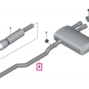 Preferatul clienților Rear silencer RDE - BMW - Mini