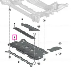 Structural reinforcement panel - BMW Comandă acum