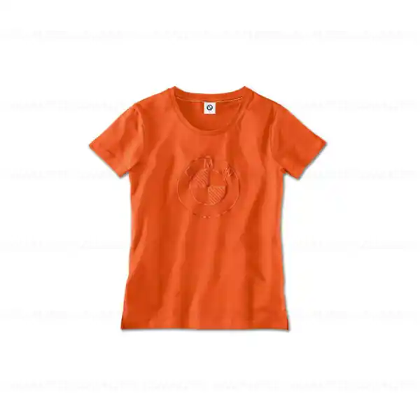 Tricou BMW portocaliu - Femei Reducere specială