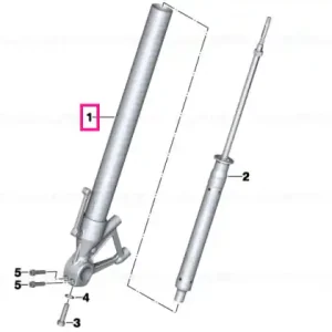 Ofertă de sezon Slider tube right - BMW Motorrad