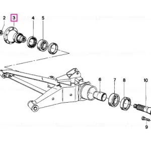 Drive flange - BMW Bestseller