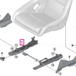 seat mechanism right GTS - BMW Ofertă exclusivă