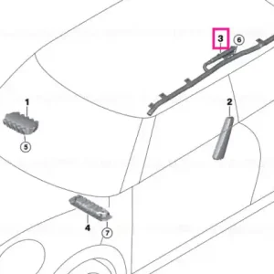 Reducere specială Head airbag, left - BMW - Mini
