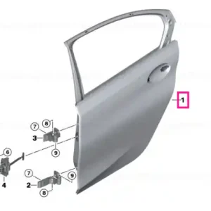 Ofertă limitată Door, rear left - BMW