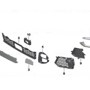 Ornament grila latura dreapta, MPA - BMW Cumpără acum
