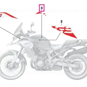 Decorative trim, left - BMW Motorrad Promoție