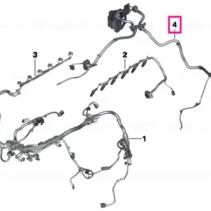 Transport gratuit wiring harness, engine trans. module - BMW