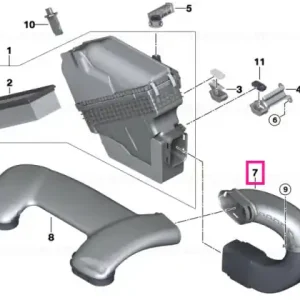 Air-intake duct - BMW Super ofertă