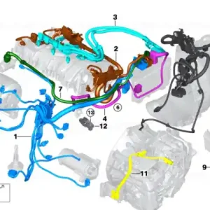 Super ofertă wiring harness, engine trans. module - BMW
