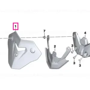 Cockpit trim panel - BMW Motorrad Noutate