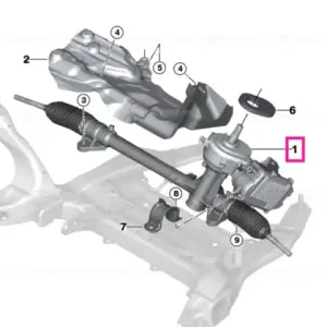 Exch. steering box, electr. - BMW Livrare rapidă