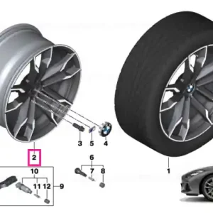 Disc wheel light alloy Cerium grey 9X19      ET:32 - BMW Reducere specială