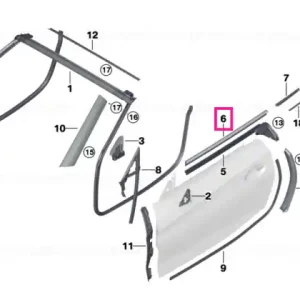Ornament arbore usa fata stanga - BMW Calitate înaltă