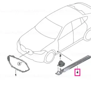Suport modul lumina stanga - BMW Super ofertă