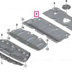 Calitate înaltă Underhood shield - BMW